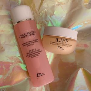 Dior Skin Toner and Mask duo